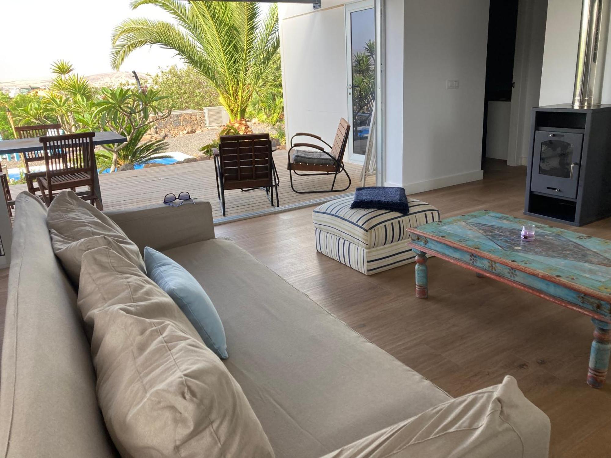 Majanicho Rock - Villa With Heated Pool ラハレス エクステリア 写真