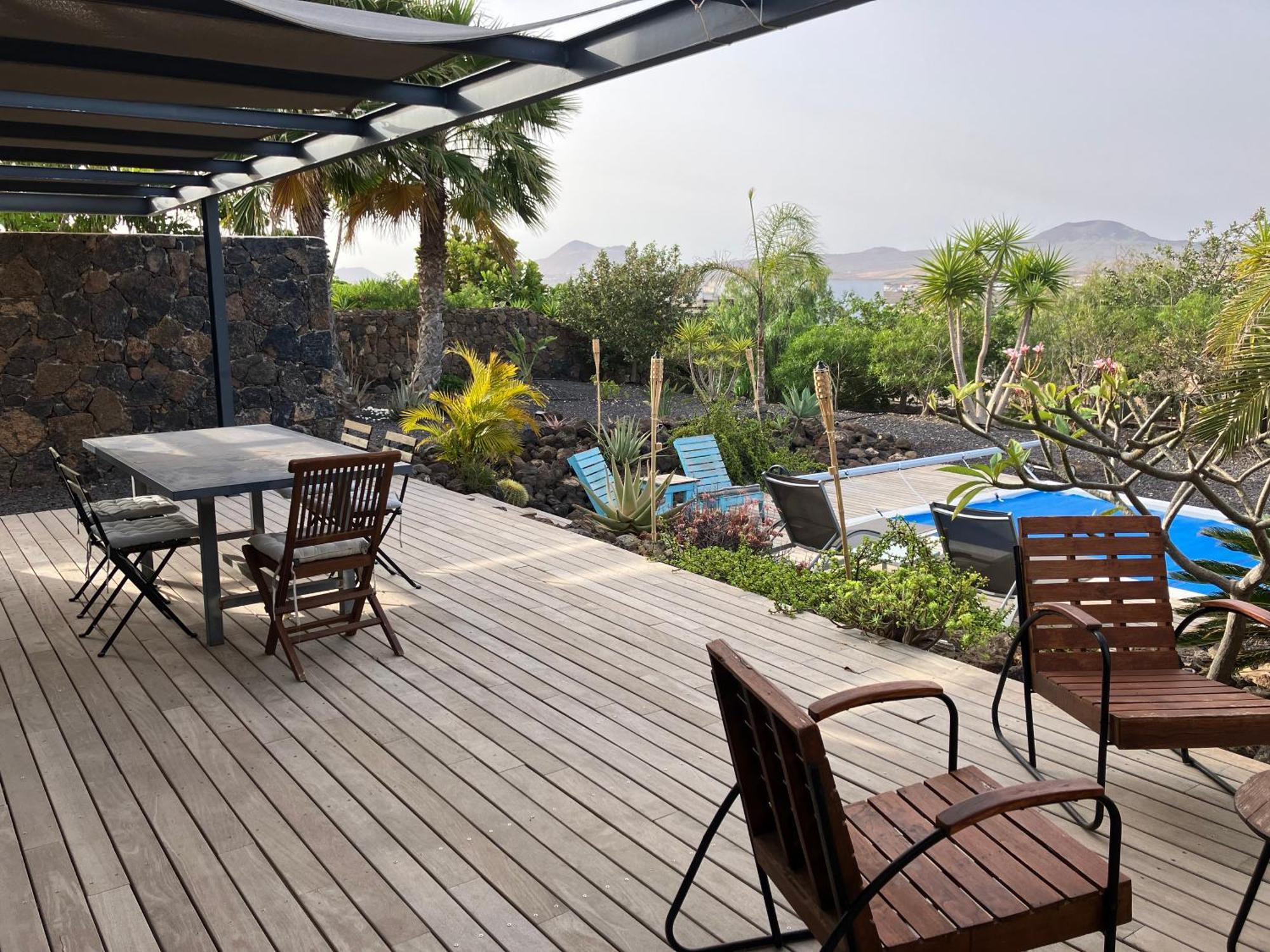 Majanicho Rock - Villa With Heated Pool ラハレス エクステリア 写真