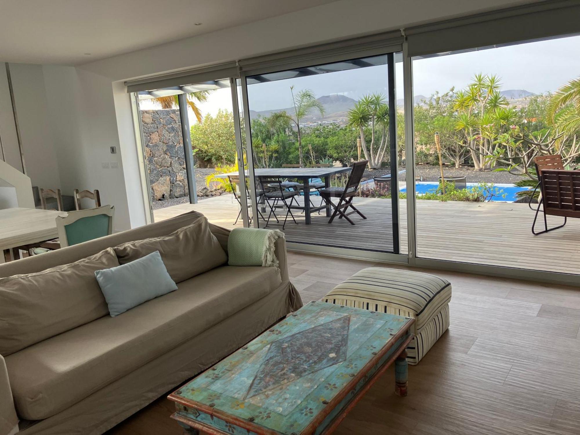 Majanicho Rock - Villa With Heated Pool ラハレス エクステリア 写真