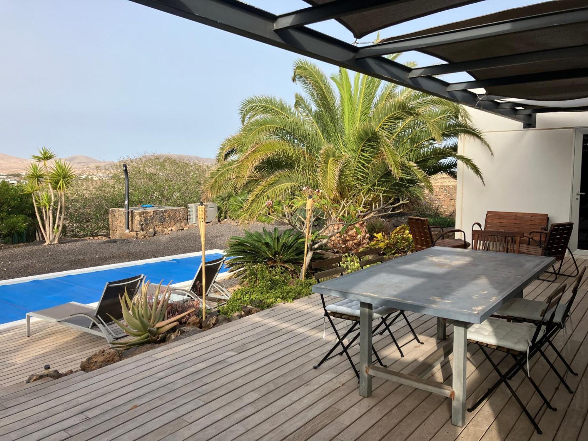 Majanicho Rock - Villa With Heated Pool ラハレス エクステリア 写真