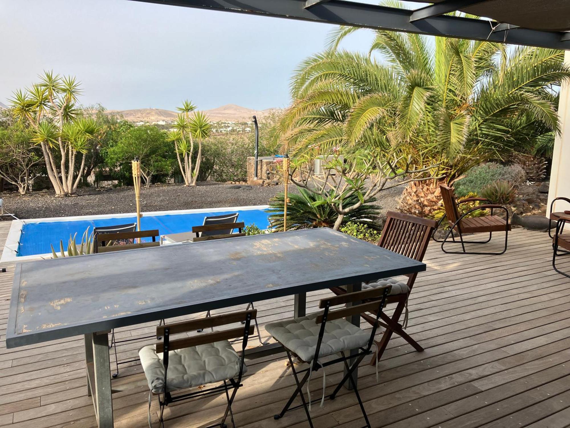 Majanicho Rock - Villa With Heated Pool ラハレス エクステリア 写真