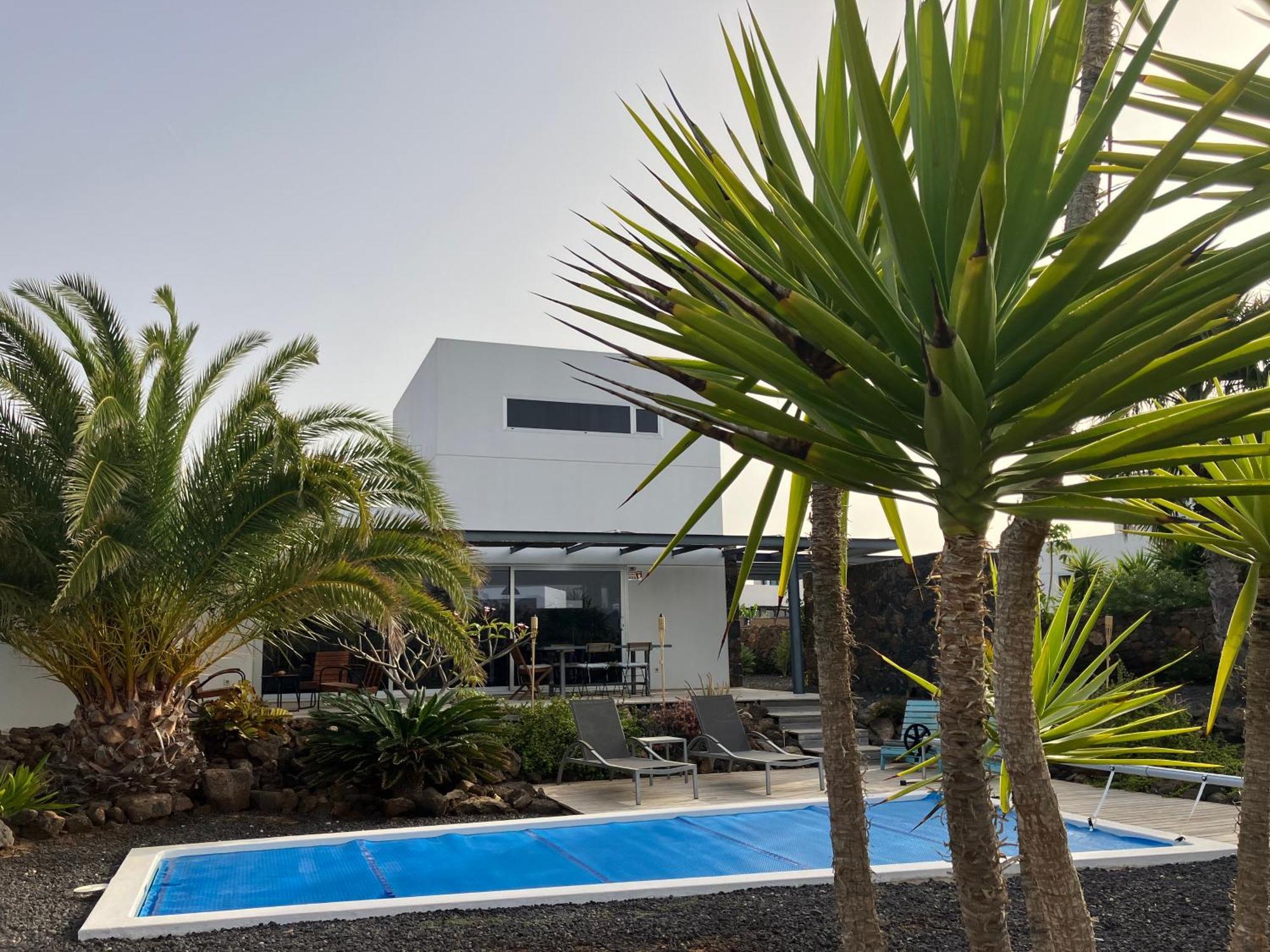 Majanicho Rock - Villa With Heated Pool ラハレス エクステリア 写真